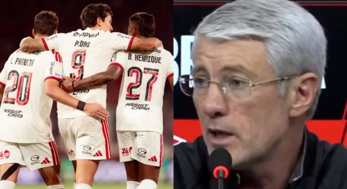 Muita audácia! Odair Hellmann reclama de arbitragem após Athletico-PR ser poupado de 2 expulsões contra o Flamengo