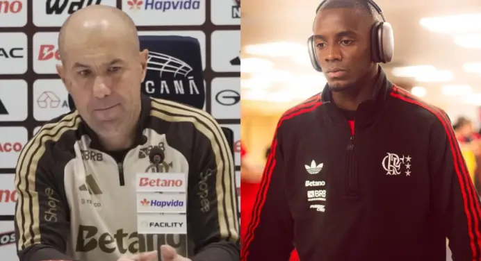 Jardim explica falta de oportunidades a Andrew em jogos do Flamengo: “Acredito que Rossi é…”
