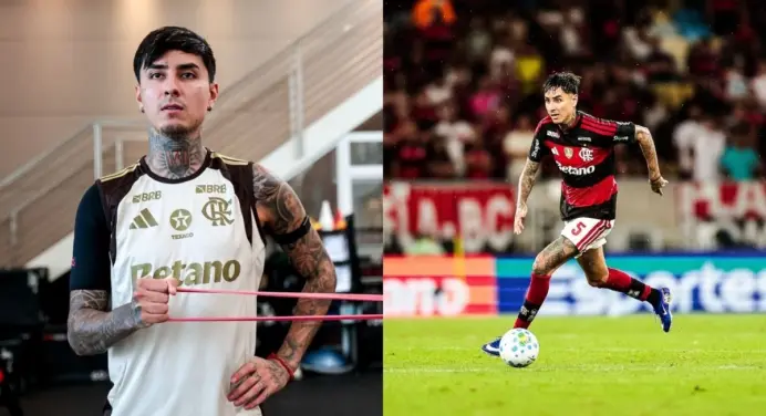 Time da Arábia Saudita tenta contratação de Erick Pulgar, do Flamengo
