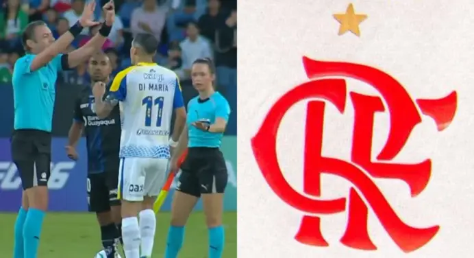 Ex-Fluminense marca, time de Di Maria perde, e Flamengo se aproxima da melhor campanha geral da Libertadores