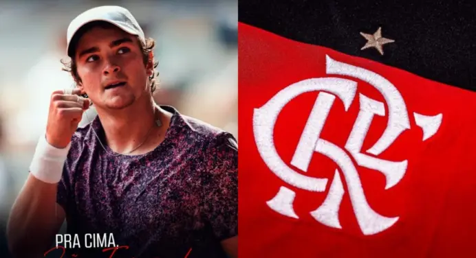 Tenista rubro-negro, João Fonseca derrota Djokovic em virada histórica no tênis