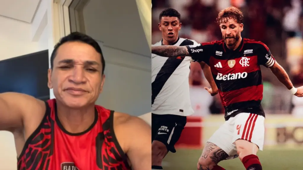 Ídolo do Flamengo ironiza comemoração do Vasco: “Parece que ganhou a Libertadores”