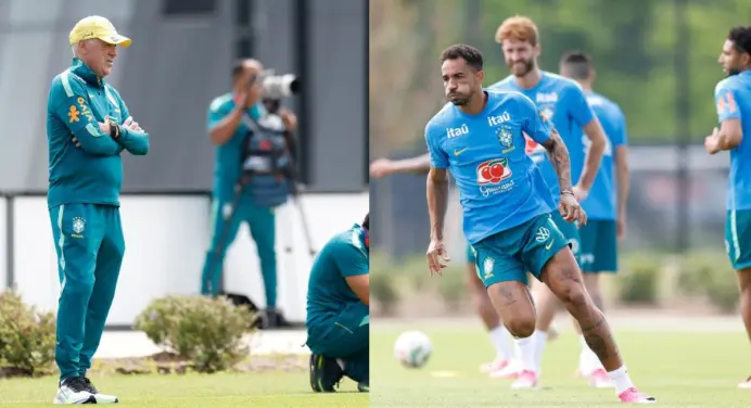 Dupla do Flamengo deve ser titular em jogo do Brasil x Marrocos, pela estreia da Copa do Mundo