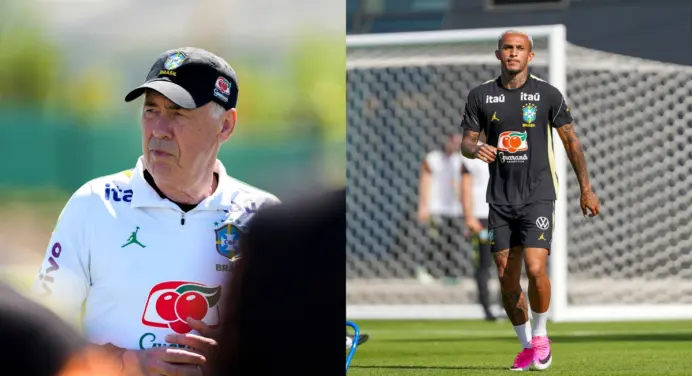 Copa do Mundo: Ancelotti define substituto de Wesley, ex-Flamengo, na Seleção Brasileira