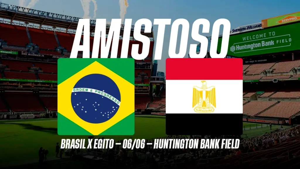 Jogo do Brasil hoje – Brasil x Egito