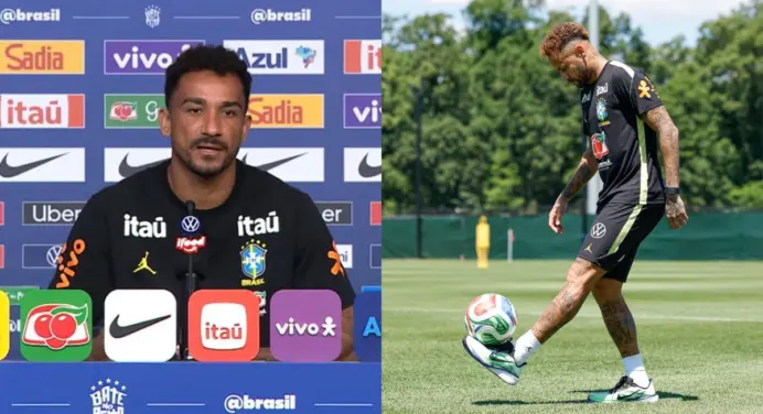Danilo expõe conversa com Varela, do Flamengo, sobre Neymar na Seleção Brasileira