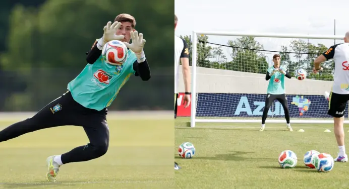 Pedido de Taffarel, experiência antes da Copa do Mundo e mais: veja bastidores de goleiro do Flamengo na Seleção Brasileira