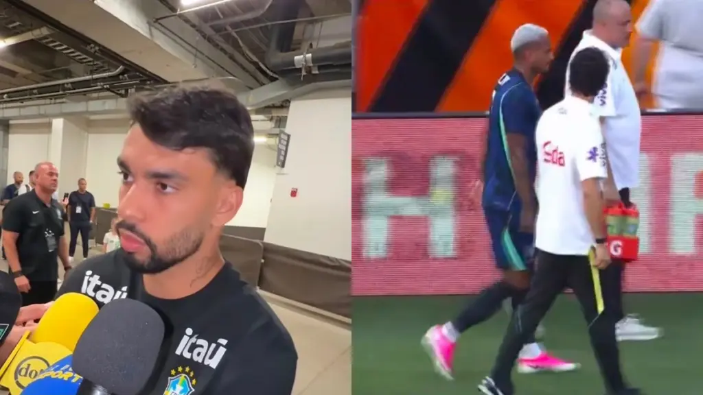 Lucas Paquetá expõe sentimento de Wesley, ex-Flamengo, após jogo do Brasil x Egito