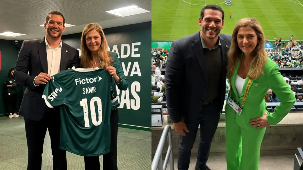 Relação nas nuvens: presidente do Palmeiras estreita laços com mandatário da CBF na Copa, diz jornalista