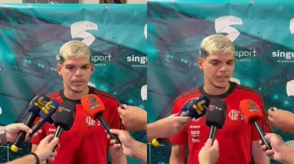 Ayrton Lucas traça planos para o futuro e brinca: “Flamengo é uma loucura”