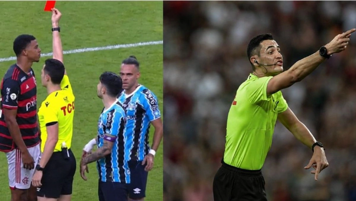 CBF escala Matheus Delgado Candançan para apitar o duelo entre Flamengo e Internacional