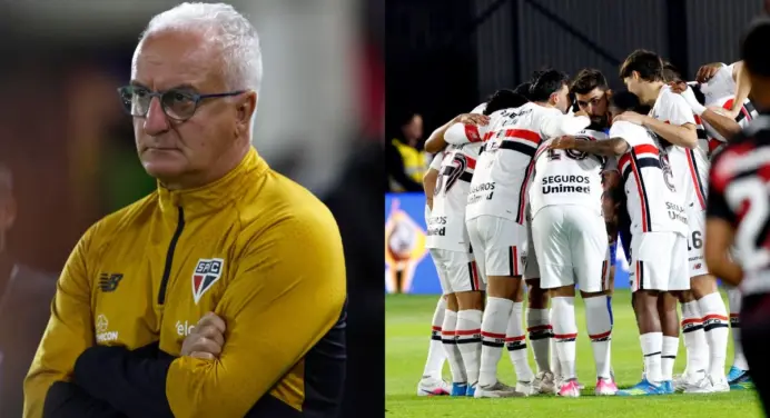 Dorival Júnior desabafa sobre crise do São Paulo antes de jogo contra o Flamengo, pelo Brasileirão