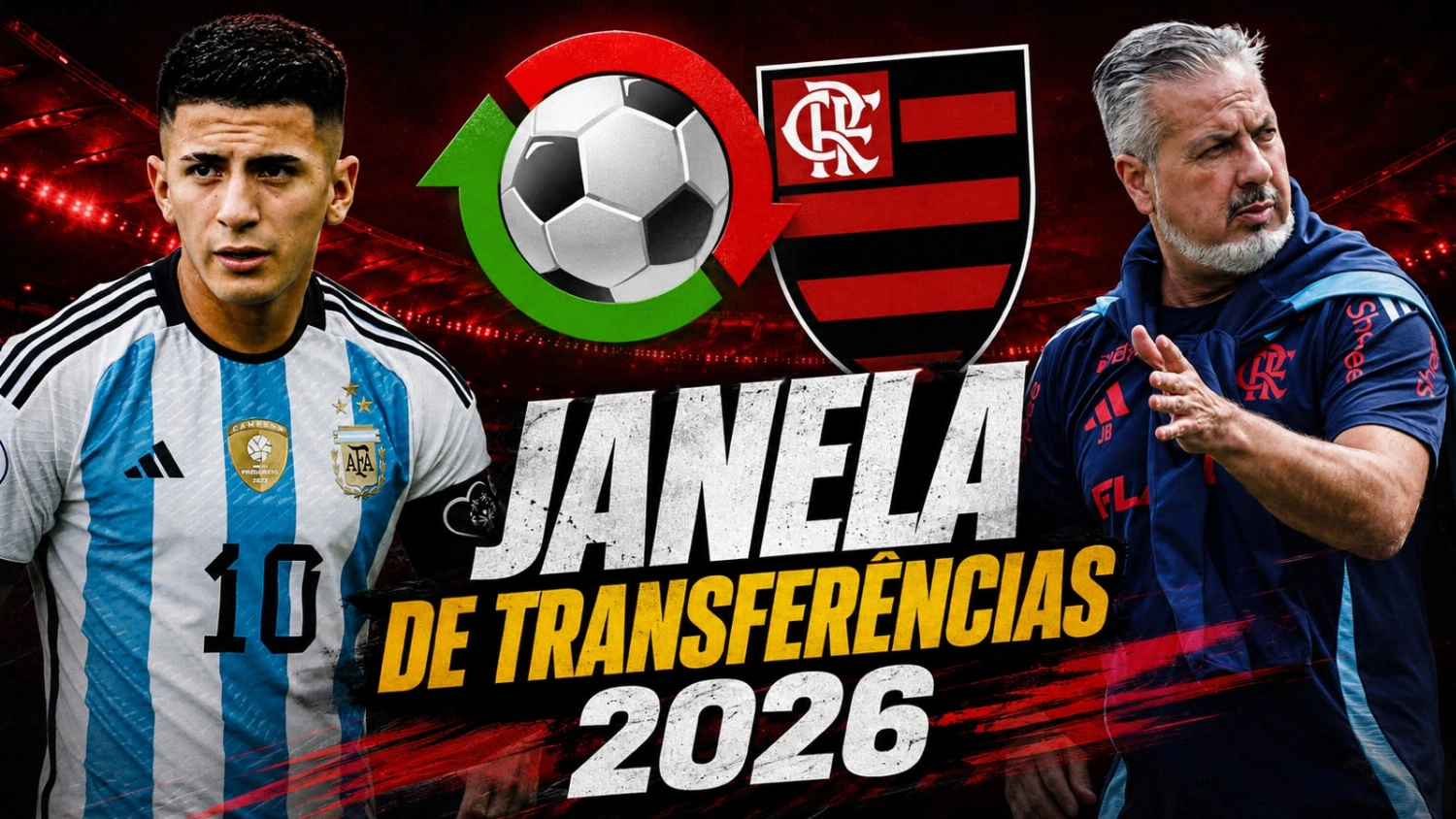 Mercado Ferve: Janela Internacional Abre e Flamengo Mapeia Três Reforços de Peso