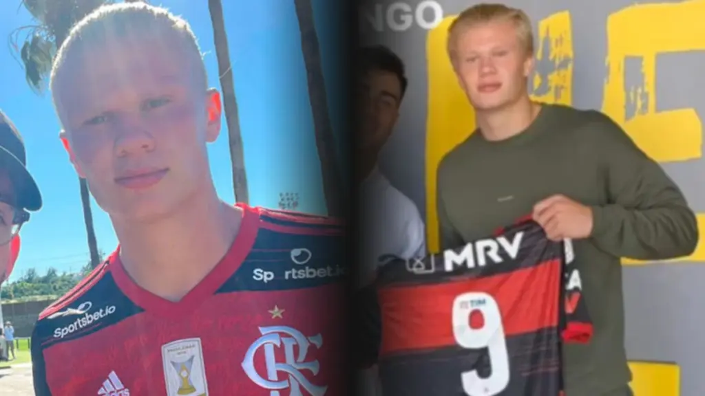 Cria do Flamengo reencontra freguês Haaland em jogo do Brasil x Noruega, pela Copa do Mundo