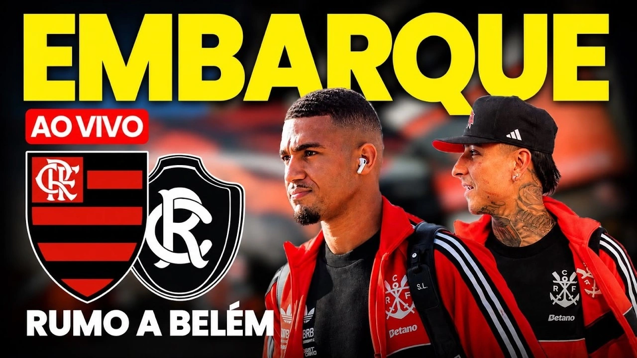 AeroFla em Movimento: Mengão Embarca para Belém sob Festa da Nação para Encarar o Remo