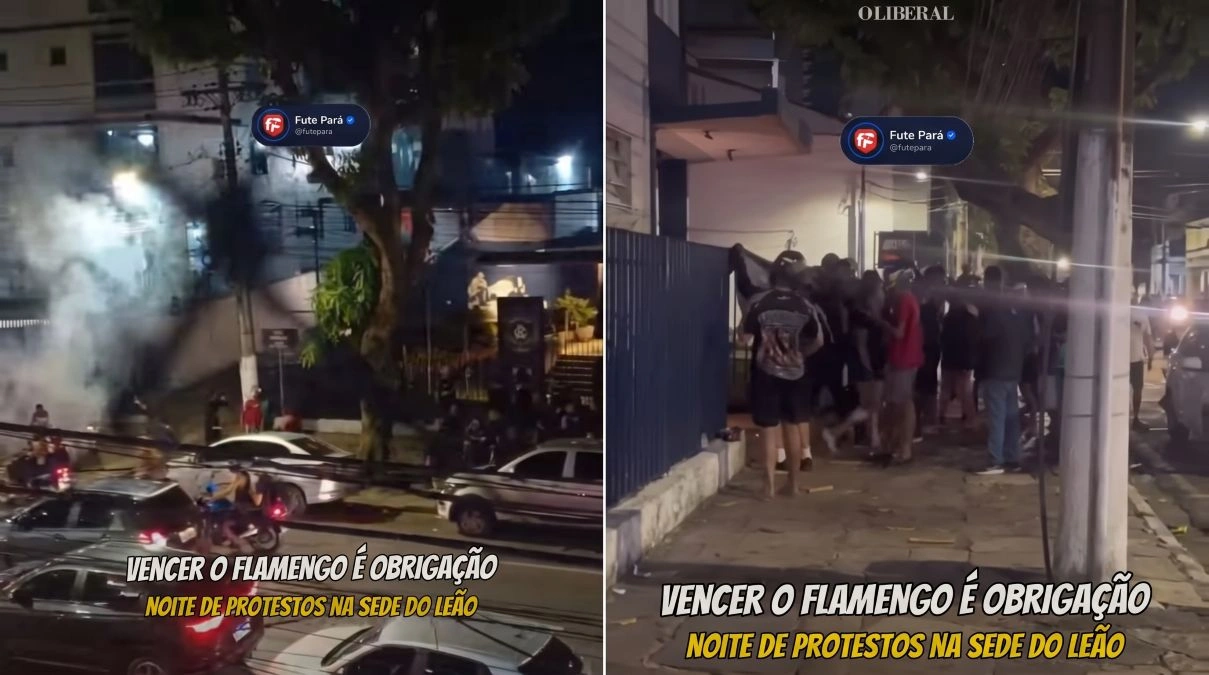 Clima de Guerra em Belém: Protesto da Torcida do Remo Incendeia Bastidores antes do Flamengo
