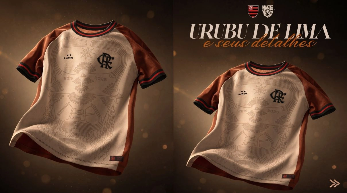 Manto Sagrado sem Fronteiras: Governo do Peru exalta a nova camisa 'Urubu de Lima'