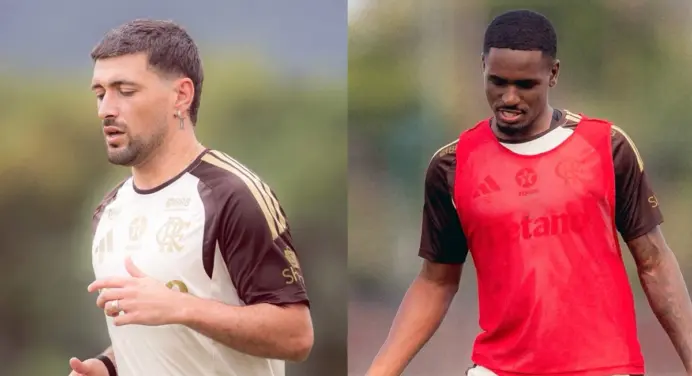 Flamengo tem 5 desfalques confirmados para jogo contra o Santos, pelo Brasileirão
